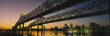 Bridge Across a River  New Orleans  Louisiana  USA
