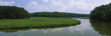 Reflection of Clouds in Water  Colonial Parkway  Williamsburg  Virginia  USA