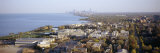 City at the Coast with Chicago in the Background  Evanston  Illinois  USA