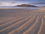 Sand Patterns on the Beach Coll Inner Hebrides  Scotland  UK