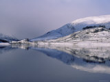 Loch Mullardoch  Glen Cannich  Winter in the Highlands  Scotland Upland Lochs  Snow  Lakes