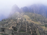 Panoramic View of Machu Picchu  Peru  South America