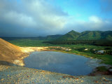 A Large Thermal Lake in the Collapsed Golovnino Volcano  Kurilsky Zapovednik  Russia