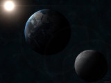 Earth  Moon and the Sun