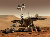 Artist's Rendition of Mars Rover