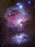 M42  the Orion Nebula (Top)  and NGC 1977  a Reflection Nebula (Bottom)