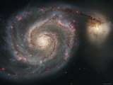The Whirlpool Galaxy (M51) and Companion Galaxy