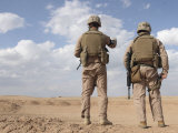 Marines Scan the Horizon for Insurgent Activity During a Security Patrol