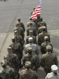 United States Delegation Participate in the Closing Ceremony for Exercise Combined Endeavor 2007