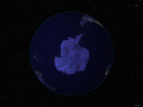 Earth Centered on the South Pole