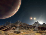 The View from a Hypothetical Moon in Orbit