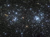The Double Cluster  NGC 884 and NGC 869  as Seen in the Constellation of Perseus