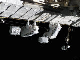 Astronauts Representing the Canadian Space Agency  Participate in a Spacewalk