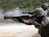 Marines Fire Joint Service Combat Shotguns