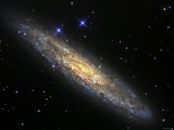 The Sculptor Galaxy  NGC 253 in the Constellation Sculptor