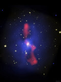 This is a New Composite Image of Galaxy Cluster MS07356+7421