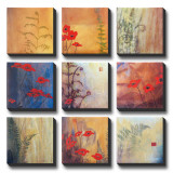 Poppy and Fern Nine Patch