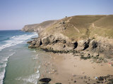Beach at Chapel Porth  Near St Agnes  Cornwall  England  United Kingdom