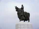 Statue of Robert the Bruce  Bannockburn Battlefield Site  Stirling  Scotland  United Kingdom