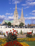 Chartres Cathedral  Unesco World Heritage Site  Chartres  Eure-Et-Loir  France