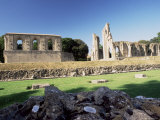 Glastonbury Abbey  Somerset  England  United Kingdom