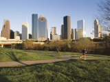 City Skyline  Houston  Texas  USA