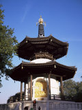 Japanese Peace Pagoda  Battersea Park  London  England  United Kingdom