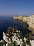 Europa Point Lighthouse  Gibraltar  Mediterranean