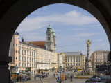 Old Center  Hauptplatz (Main Square)  Linz  Upper Austria  Austria