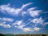Cirrus Clouds  Tien Shan Mountains  Kazakhstan  Central Asia