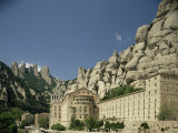 Monastery of Montserrat  Near Barcelona  Catalonia  Spain
