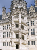 Francois 1Er (Francis 1st) Stairway  Chateau of Blois  Pays De Loire  Loire Valley  France
