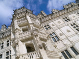 Francois 1Er (Francis 1st) Stairway  Chateau of Blois  Pays De Loire  Loire Valley  France