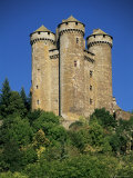 Chateau of Tournemire  Cantal  Auvergne  France