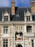 Facade De L'Aile Louix XII  Chateau of Blois  Pays De Loire  Loire Valley  France