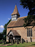 Timber Framed Church Spire  St Michael & All Saints Church  Castle Frome  Herefordshire  England