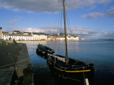 Long Walk View from Claddagh Quay  Galway Town  County Galway  Connacht  Eire (Ireland)