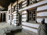 Yemrehanna Krestos (Yemrehanna Kristos) Monastery  Northeast Lalibela  Tigre Region  Ethiopia