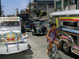Street Scene  Manila  Island of Luzon  Philippines  Southeast Asia
