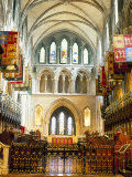 The Choir and Banners  St Patrick's Catholic Cathedral  Dublin  County Dublin  Eire (Ireland)