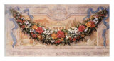 Fresco with Floral Garland