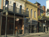Dauphin Street  Downtown  Mobile  Alabama  USA