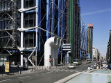 The Pompidou Centre  Beaubourg  Paris  France
