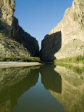 Rio Grande River  Santa Elena Canyon  Big Bend National Park  Texas  USA