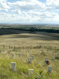 Site of Massacre  Including Where Custer Fell  Little Big Horn  Montana  USA