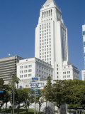 City Hall  Downtown  Los Angeles  California  USA