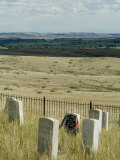 Site of Massacre  Including Where Custer Fell  Little Big Horn  Montana  USA