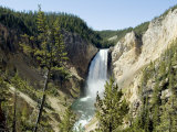Yellowstone Canyon  Yellowstone National Park  Unesco World Heritage Site  Wyoming  USA
