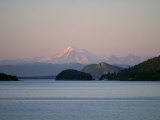 Mount Baker from San Juan Islands  Washington State  USA