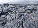 Cooled Lava from Recent Eruption  Kilauea Volcano  Hawaii Volcanoes National Park  Island of Hawaii